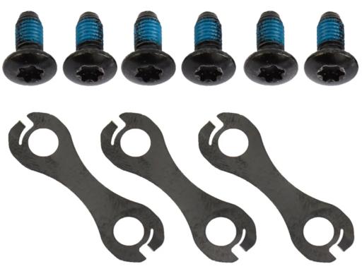 Shimano XT SM-RT86 brake rotor 180mm 6-bolt + bolts ICE TECHNOLOGIES