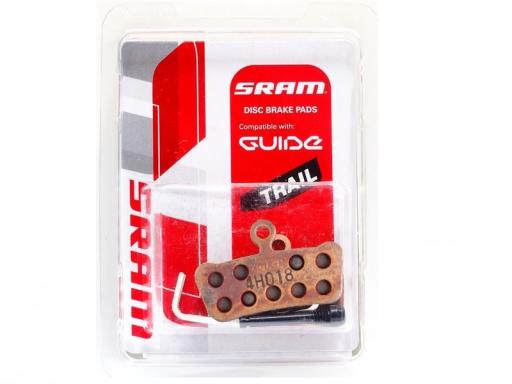 Sram brzdové destičky Sram Guide/G2/Avid Trail original - kovové