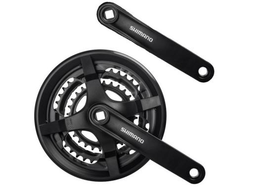 Shimano TOURNEY FC-TY301 175mm 48x38x28  kliky Treking  pro 8/7/6 kolo