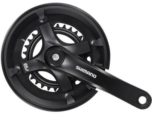 Shimano TOURNEY FC-TY501-2 kliky 170mm 46x30 pro 8/7/6 kolo