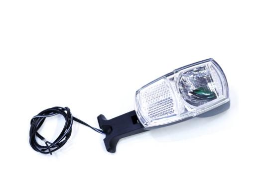 Přední Led světlo na dynamo Trelock LS 673,  Led 6V-2,4W černé