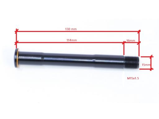 Pevná osa náboje přední 130/15mm