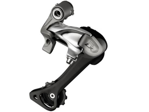 Shimano LX  RD-T670 SGS přehazovačka - 10s, klasická pružina, dlouhé vodítko - stříbrná