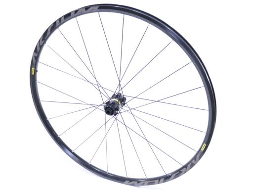 Přední silniční zapletené kolo 28" Mavic Aksium, Disc 12x100, Center Lock