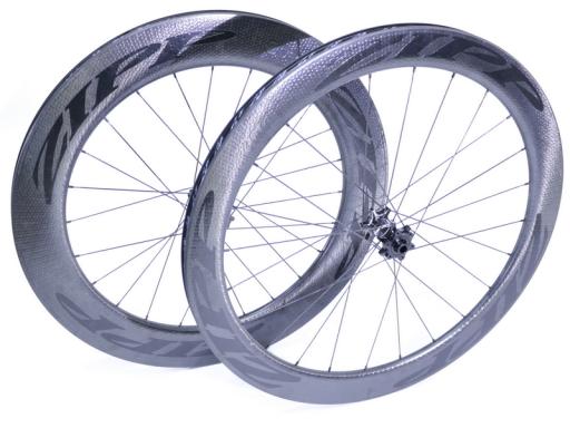 Zapletená silniční kola ZIPP 808 + ZIPP 404 - ořech SRAM XDR, na 11-12kolo, disc, 12x100mm + 12x142mm plášťové bezdušové karbonové ráfky