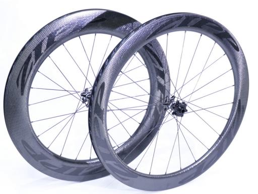 Zapletená silniční kola ZIPP 808 + ZIPP 404 - ořech SRAM XDR, na 11-12kolo, disc, 12x100mm + 12x142mm plášťové bezdušové karbonové ráfky