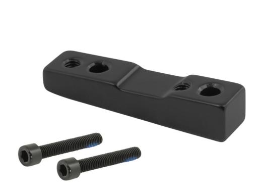 Adapter pro kotoučové brzdy zadní 160mm  FLAT 34mm černý