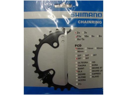 Shimano SLX FC-M7000 převodník, 28 zubů pro 2x11s