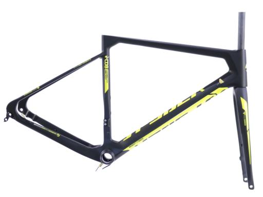 Rám karbon Gravel - Cyklokrosový  + karbonová vidlice , pro kotoučové brzdy - velikost 50cm