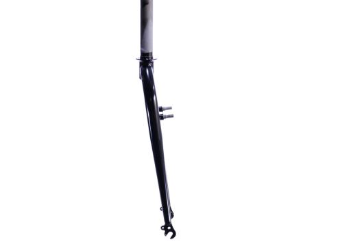 Vidlice TREKKING 28"  1 1/8" A-head/ pevná ocelová  - surová - barva dle přání