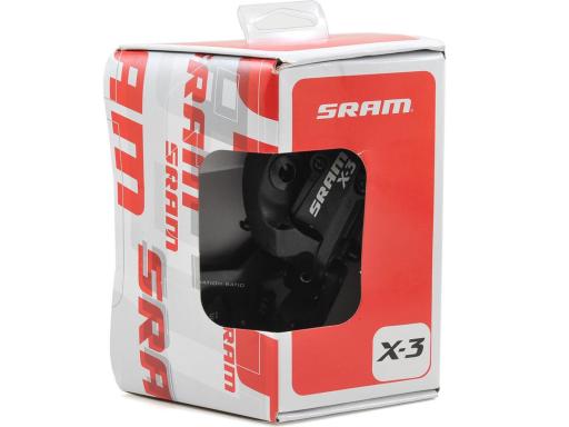 Sram X-3 přehazovačka MTB  7-8-9r., dlouhé vodítko, černá