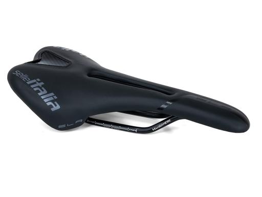 Selle Italia SLR Flow CARBONIO - Magnesium sedlo černé