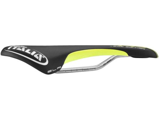 Selle Italia SLR Team Edition Flow Titan sedlo černožluté