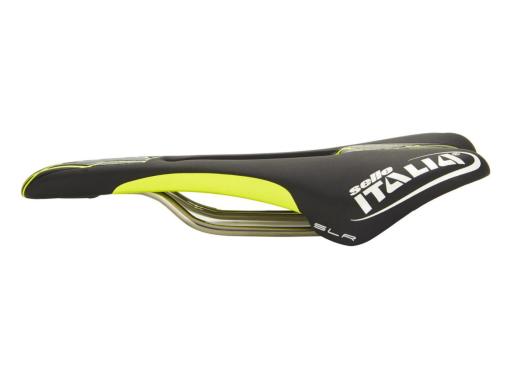 Selle Italia SLR Team Edition Flow Titan sedlo černožluté