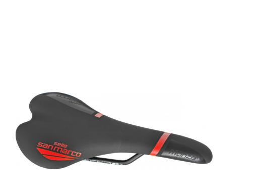 Selle San Marco Monza Start Wide sedlo  červené