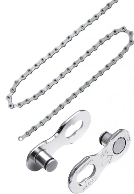 Shimano SLX CN-M7100 řetěz -12s, 126 článků, stříbrný