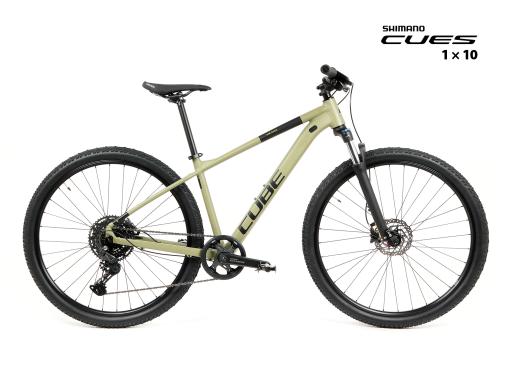 MTB 29"  Cube Aim Race  Shimano CUES U6000 1x10, size XL–20", olive