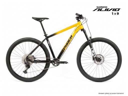 Kolo MTB 29" Spyder Conad Shimano Alivio 1x9, velikost S – 17", barva dle přání