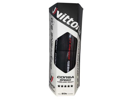 Vittoria Corsa Speed Graphene 2.0 TLR silniční plášť 700x23C, kevlar, černá