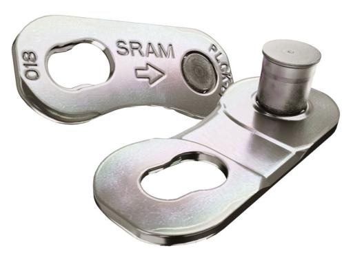 SRAM Flattop PowerLock spojka na řetěz 12kolo stříbrná - balení 4 ks