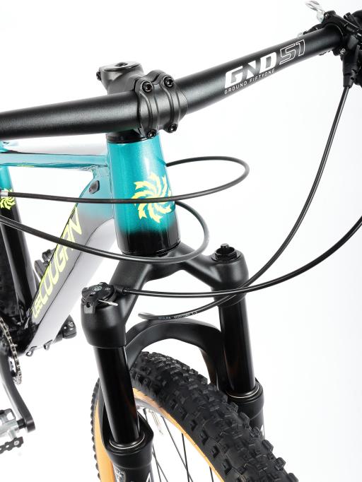 Kolo MTB 29" Lee Cougan Droid Shimano Deore 1x11 velikost M -19" modro-černá lesklá