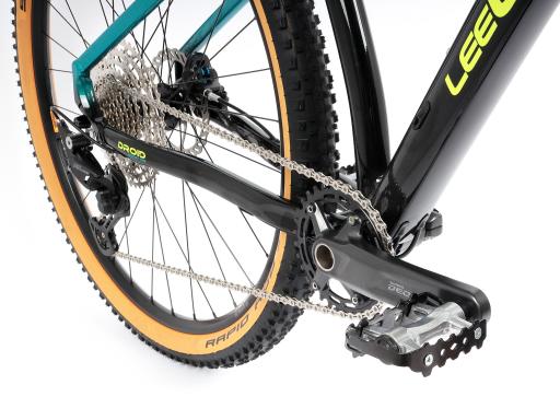Kolo MTB 29" Lee Cougan Droid Shimano Deore 1x11 velikost M -19" modro-černá lesklá
