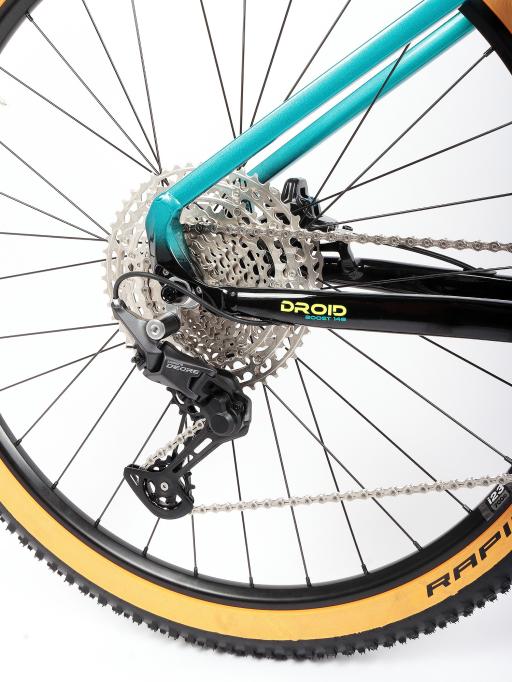 Kolo MTB 29" Lee Cougan Droid Shimano Deore 1x11 velikost M -19" modro-černá lesklá