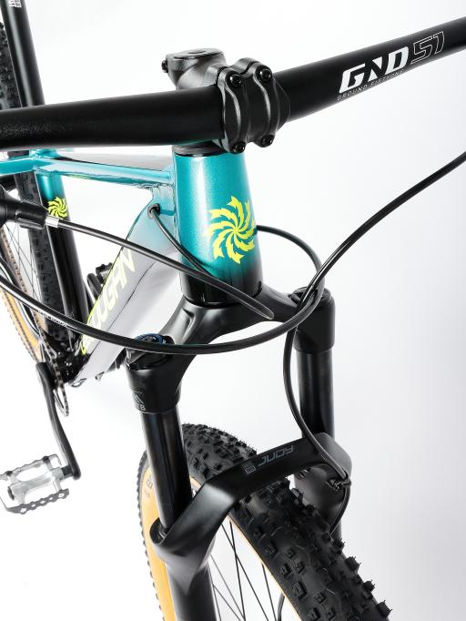 Kolo MTB 29" Lee Cougan Droid SRAM SX Eagle 1x12 velikost M - 19" modro-černá lesklá