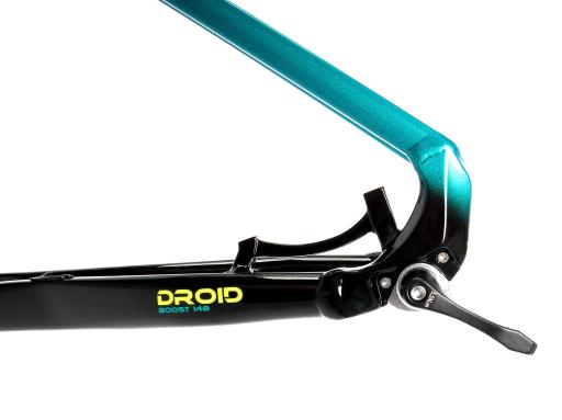 Kolo MTB 29" Lee Cougan Droid SHIMANO SLX / Deore 1x12 velikost M - 19" modro-černá lesklá
