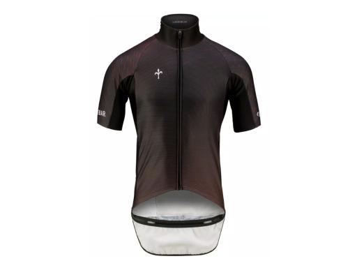 Rainproof short sleeve jersey black - size M