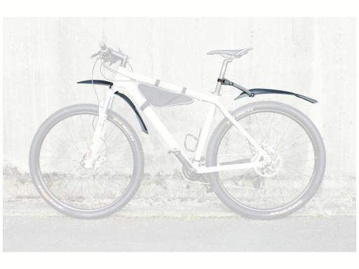 SKS X-BLADE 29" zadní blatník černošedý