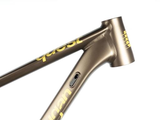 Full suspension MTB 29" Lee Cougan Quest SHIMANO Deore Di2 M6250 1x12, size L – 19" (48 cm), matte brown gold