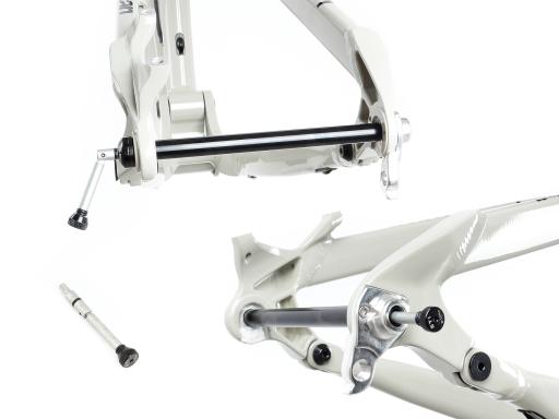 Full suspension MTB 29" Lee Cougan Quest SHIMANO Deore XT Di2 M8250 1x12 , size L – 19" (48 cm), glossy grey