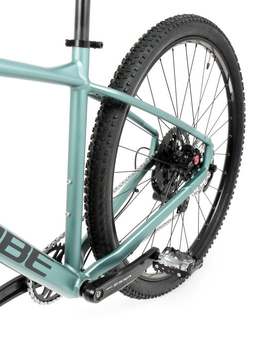 Kolo MTB 29" Cube Access WS EXC Shimano CUES U4000 1x9, velikost M – 16", šedomodrá (eukalyptus)