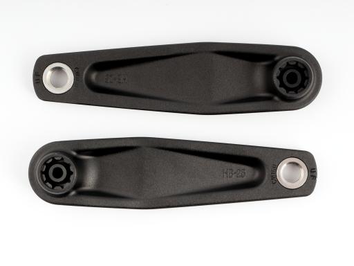 Samox HB-25 e-Bike crank arms 165 mm ISIS offset 25 mm black OEM