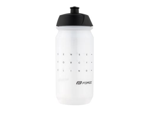 TACX FORCE SENSE láhev 0,5 l, transparentní-černá