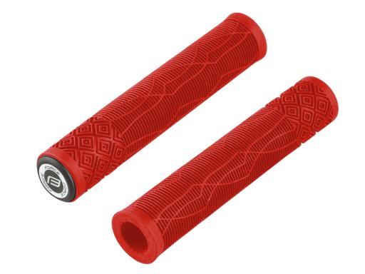 FORCE BMX 160mm gumové gripy, červené