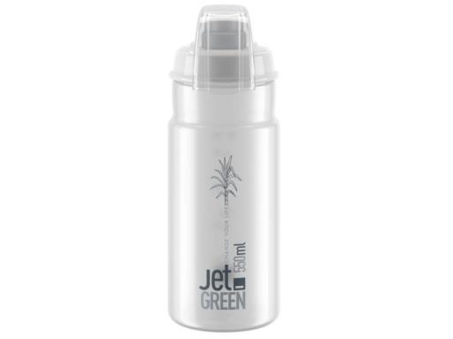 ELITE láhev JET GREEN PLUS  čirá/šedé logo 550ml