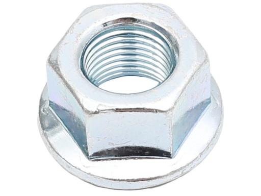 rear/front axle nut 3/8" with flange