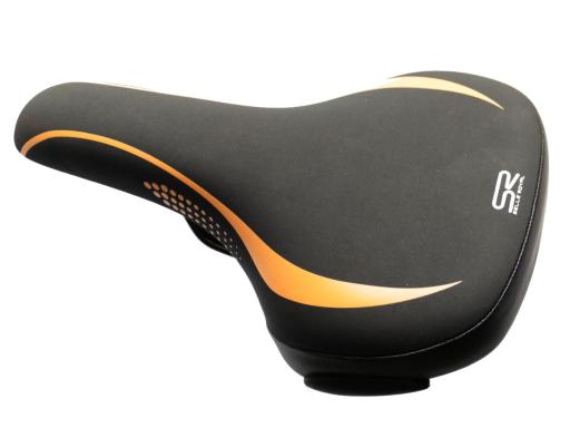 Saddle turistic  Selle Royal  Milo+ colour black-orange