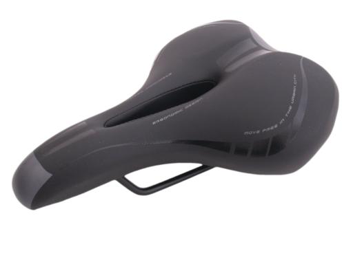 Saddle city Selle Monte Grappa Lyra Plus , colour black 255x192mm