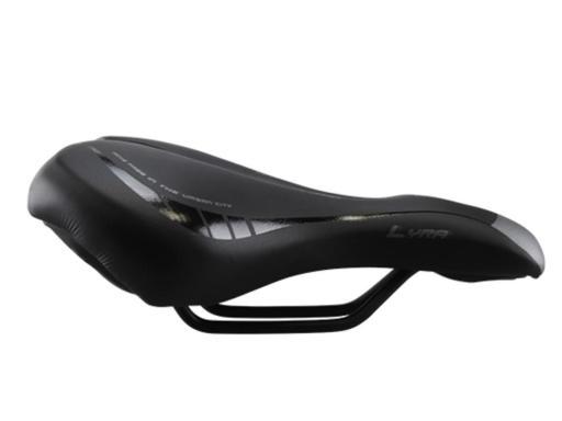 Saddle city Selle Monte Grappa Lyra Plus , colour black 255x192mm