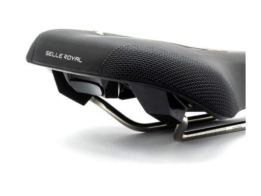 Selle Royal  LOOKIN 3D GEL MODERATE sedlo pánské černé