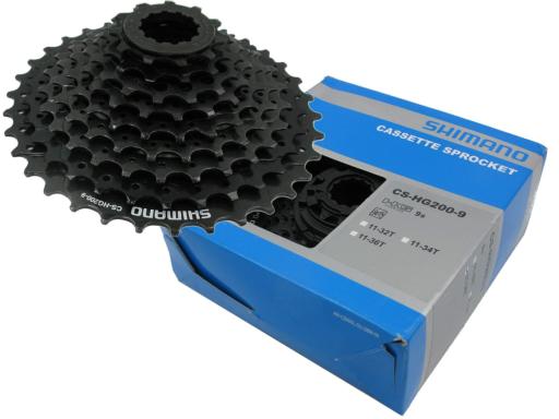 Shimano CS-HG200 kazeta 9s 11-32 (11-13-15-17-19-21-24-28-32) baleno v krabičce