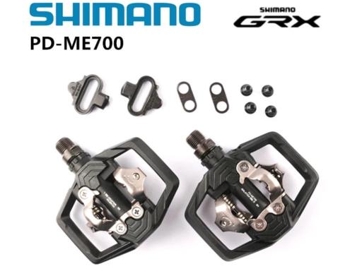 Shimano PD-ME700 pedály, zarážky SM-SH51 - baleno v krabičce