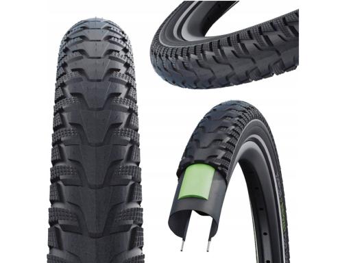 SCHWALBEEnergizer  Plus Tour 28x2,00/50-622/ Addix Reflex, GreenGuard  Tyre  28" Trekking wire bead