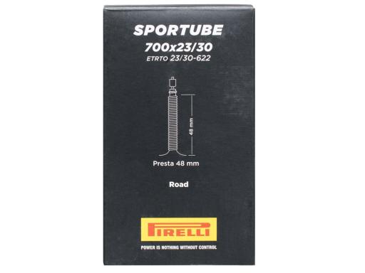 Pirelli SPORTUBE 700x23/30 duše silniční FV galuskový ventilek 48 mm, balená v krabičce