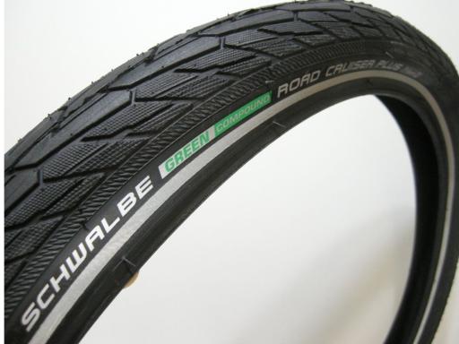 Plášť Trekking 28"/ MTB 29" 55-622 Schwalbe Road Cruiser Plus Green Compound , P- Guard - Reflex  drát