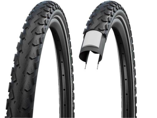 Plášť Trekking 28"/ MTB 29" 55-622 Schwalbe Land Cruiser Plus Green Compound - Reflex  drát