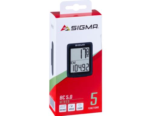 SIGMA BC 5.0 WR počítač černý